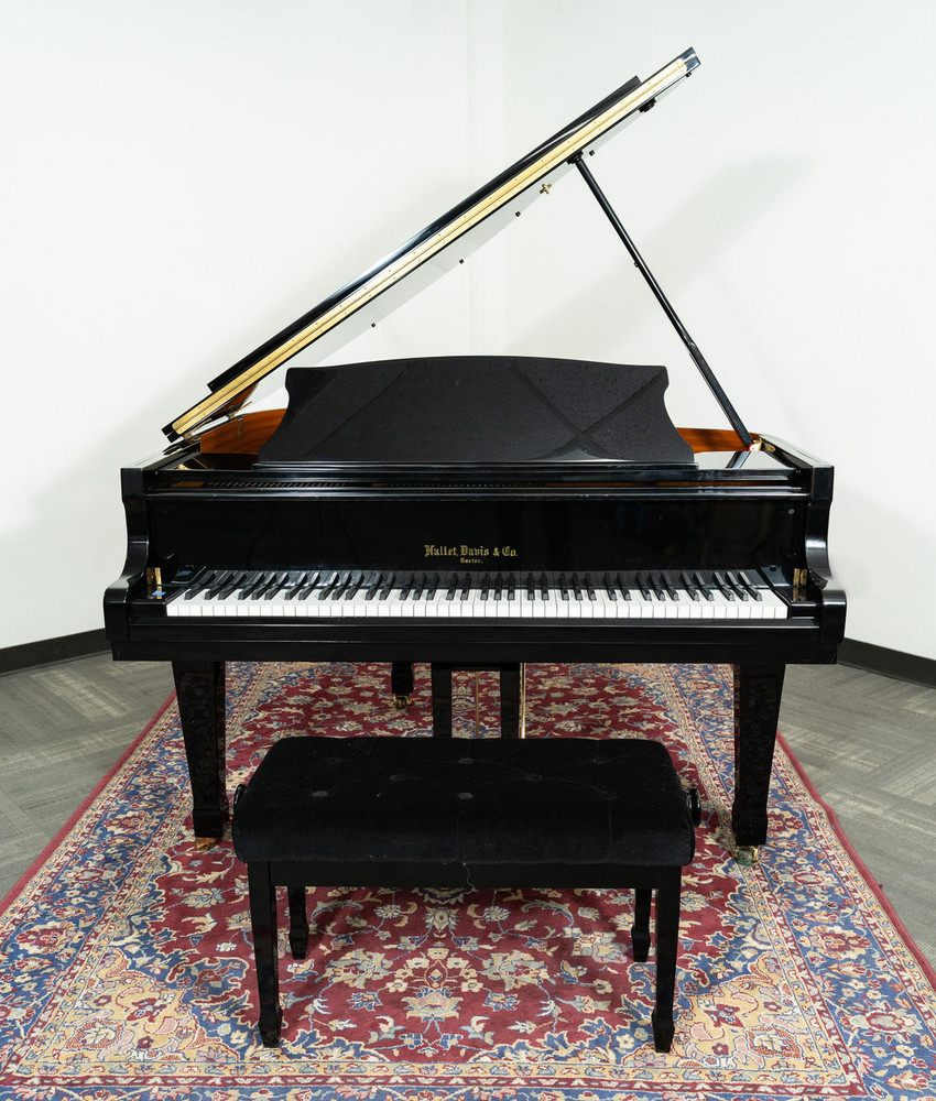 Hallet David Co Classic Grand Piano Polished Ebony SN: DG22875