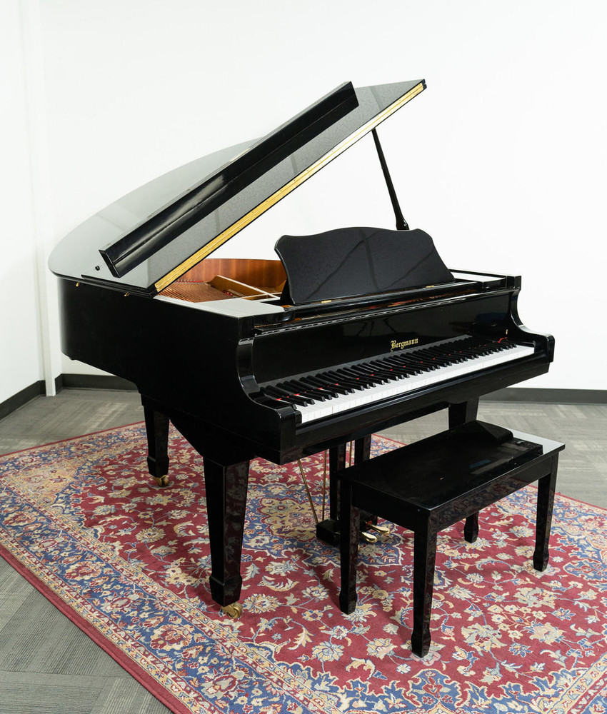 Bergmann 4 11 TG 150 Grand Piano Polished Ebony SN: TG004543