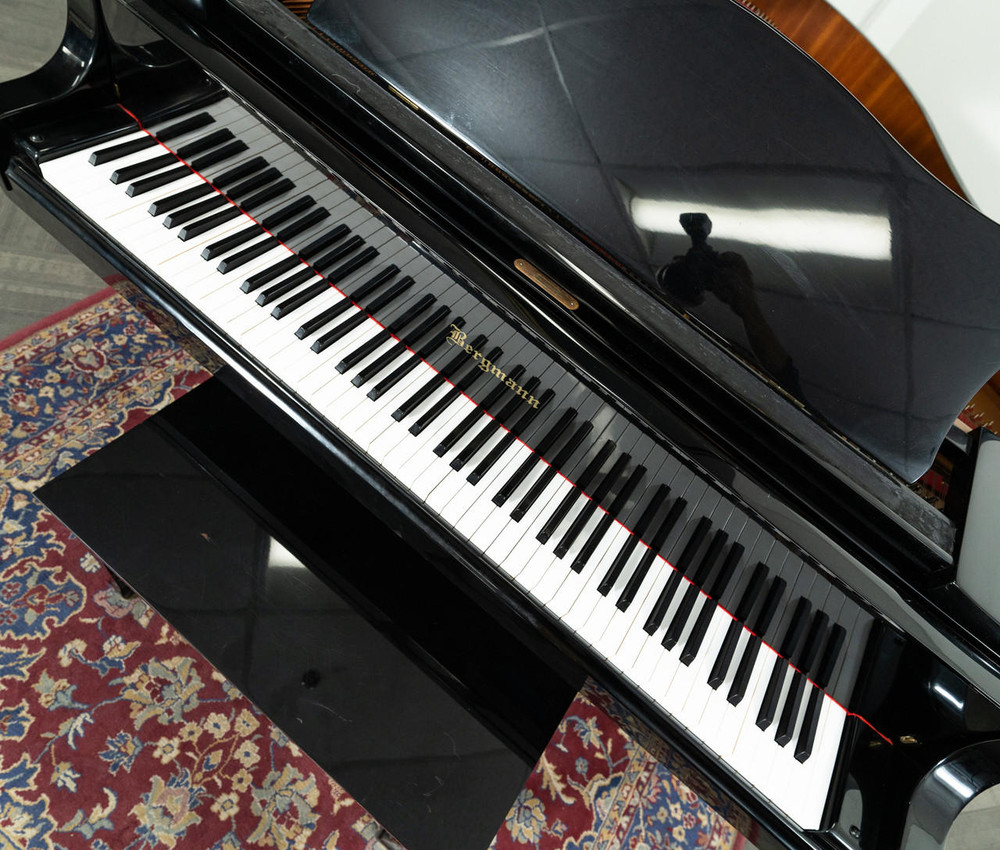 Bergmann 4 11 TG 150 Grand Piano Polished Ebony SN: TG004543