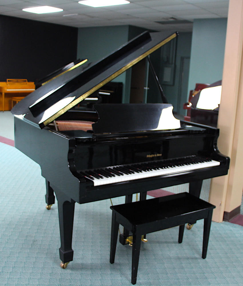 Schafer Sons 5 1 SS-51 Grand Piano Polished Ebony SN: 8704535