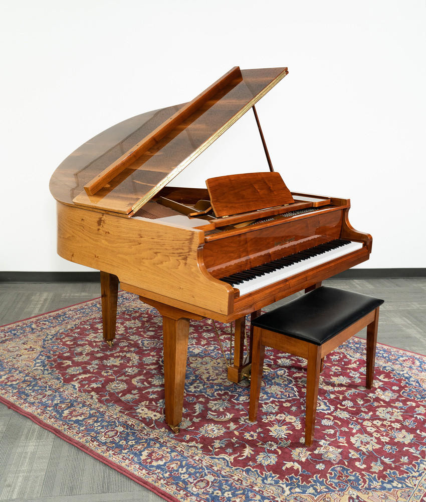 Kohler Campbell 4 7 SKG400 Grand Piano Polished Oak SN: IJKG0407