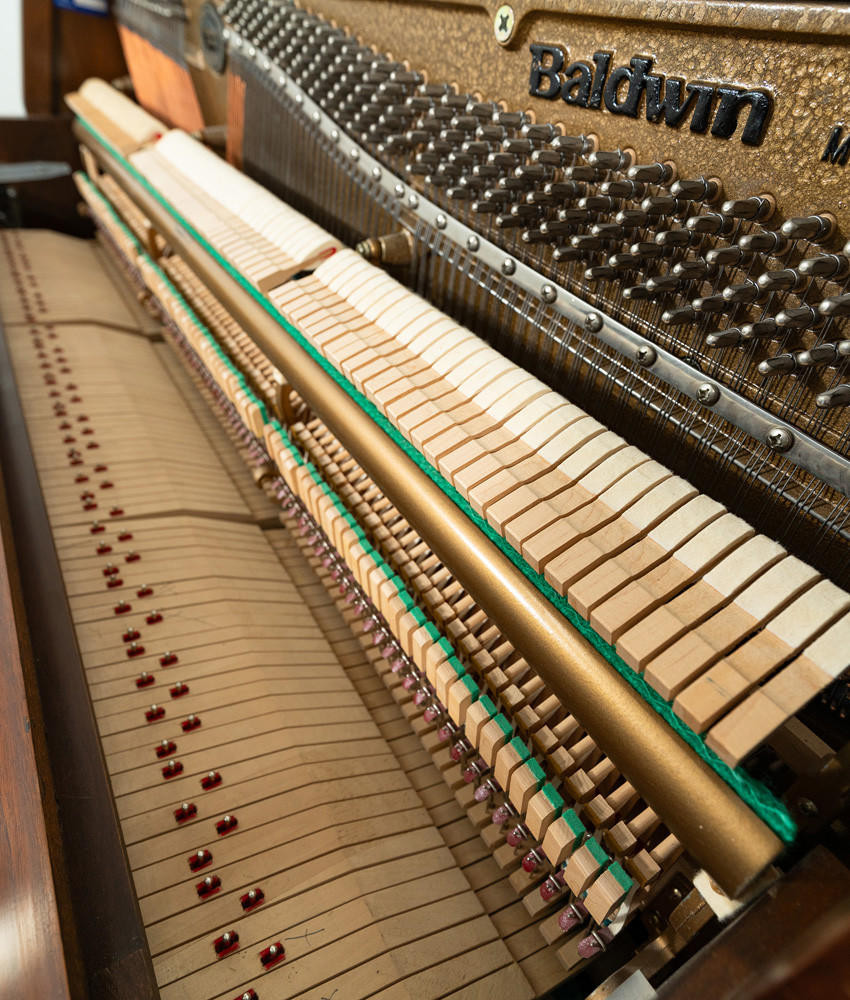 Baldwin 2071 Upright Piano Satin Mahogany SN: 1508009