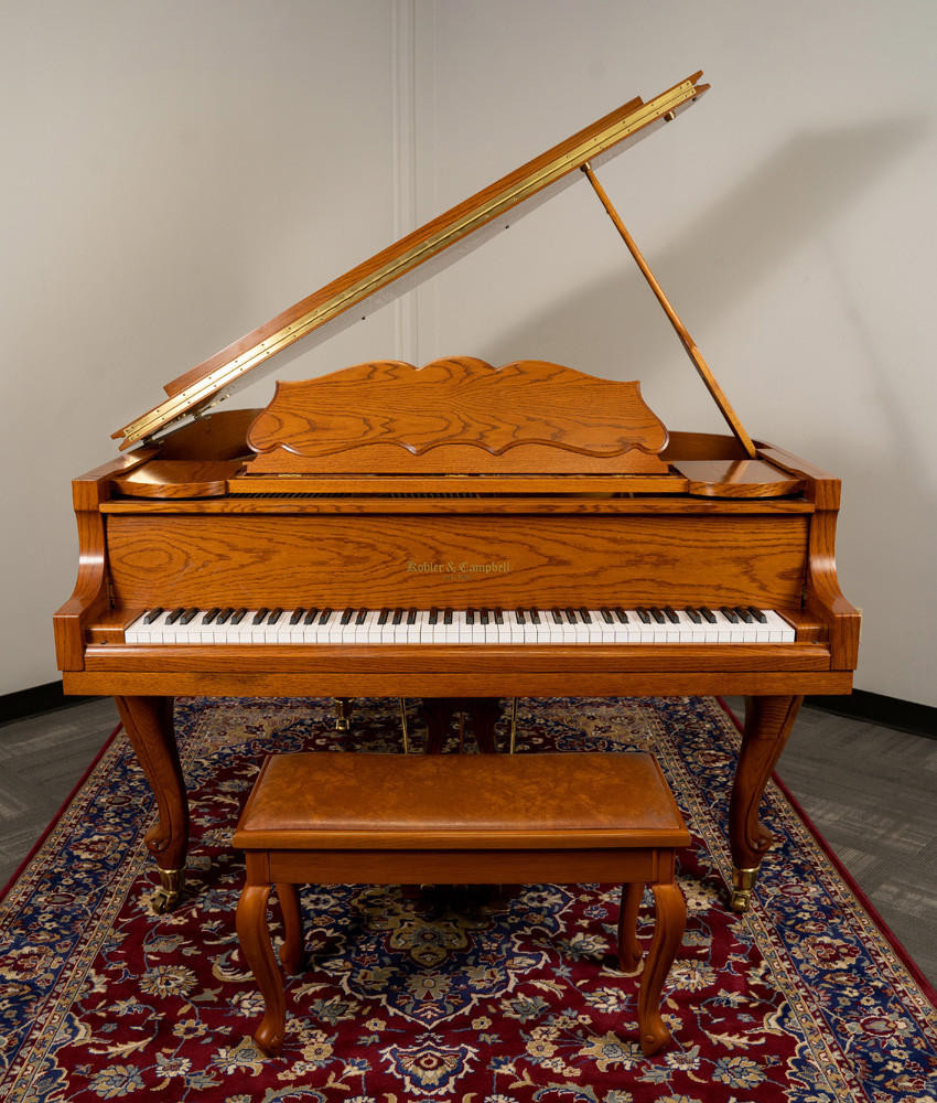 Kohler Campbell SKG-500S Grand Piano Satin Oak SN: KJLGG0220