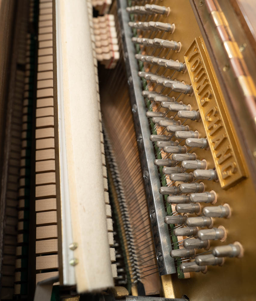 Young Chang 44 U-111 Upright Piano Polished Walnut